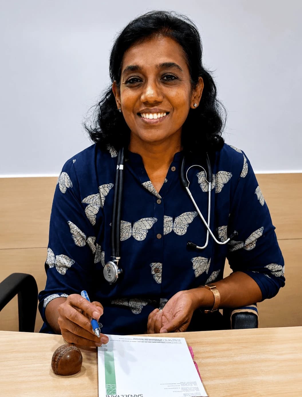Portrait of Dr. Smitha Moorthy