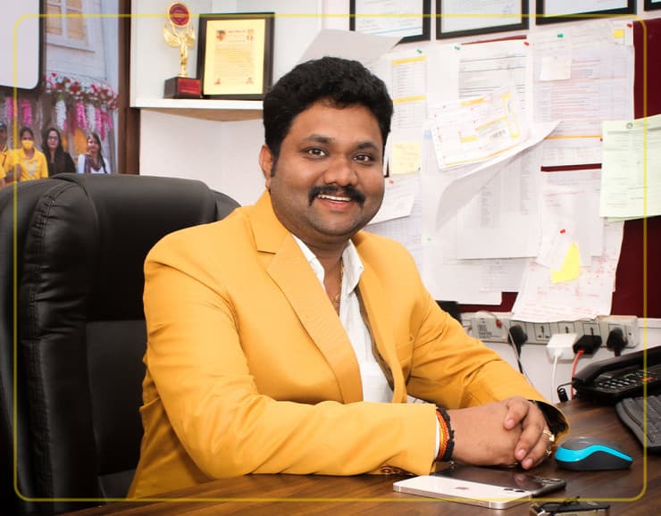 Portrait of Deepak Vishwakarma, Founder of Making the Difference