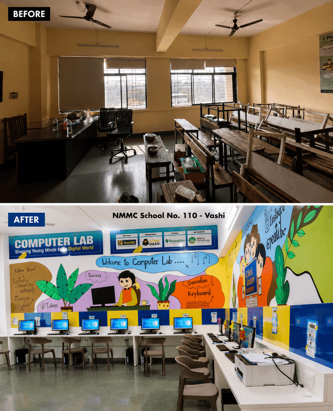Gyandaan transforming a school's learning environment