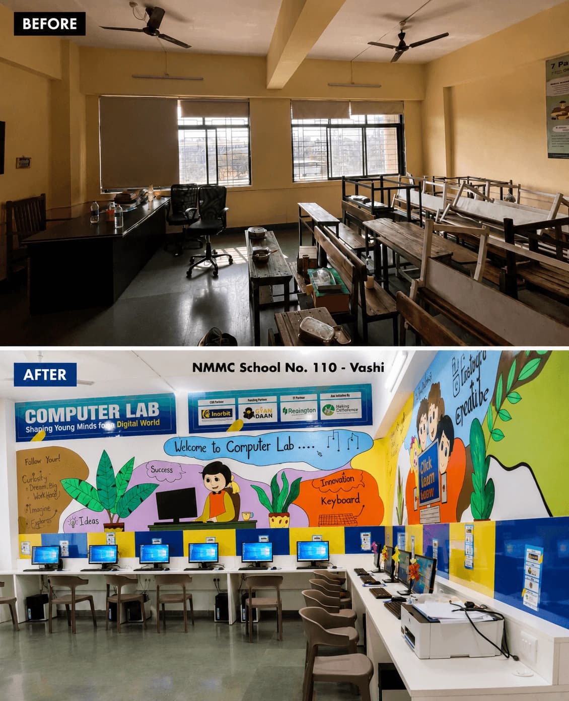 Gyandaan transforming a school's learning environment