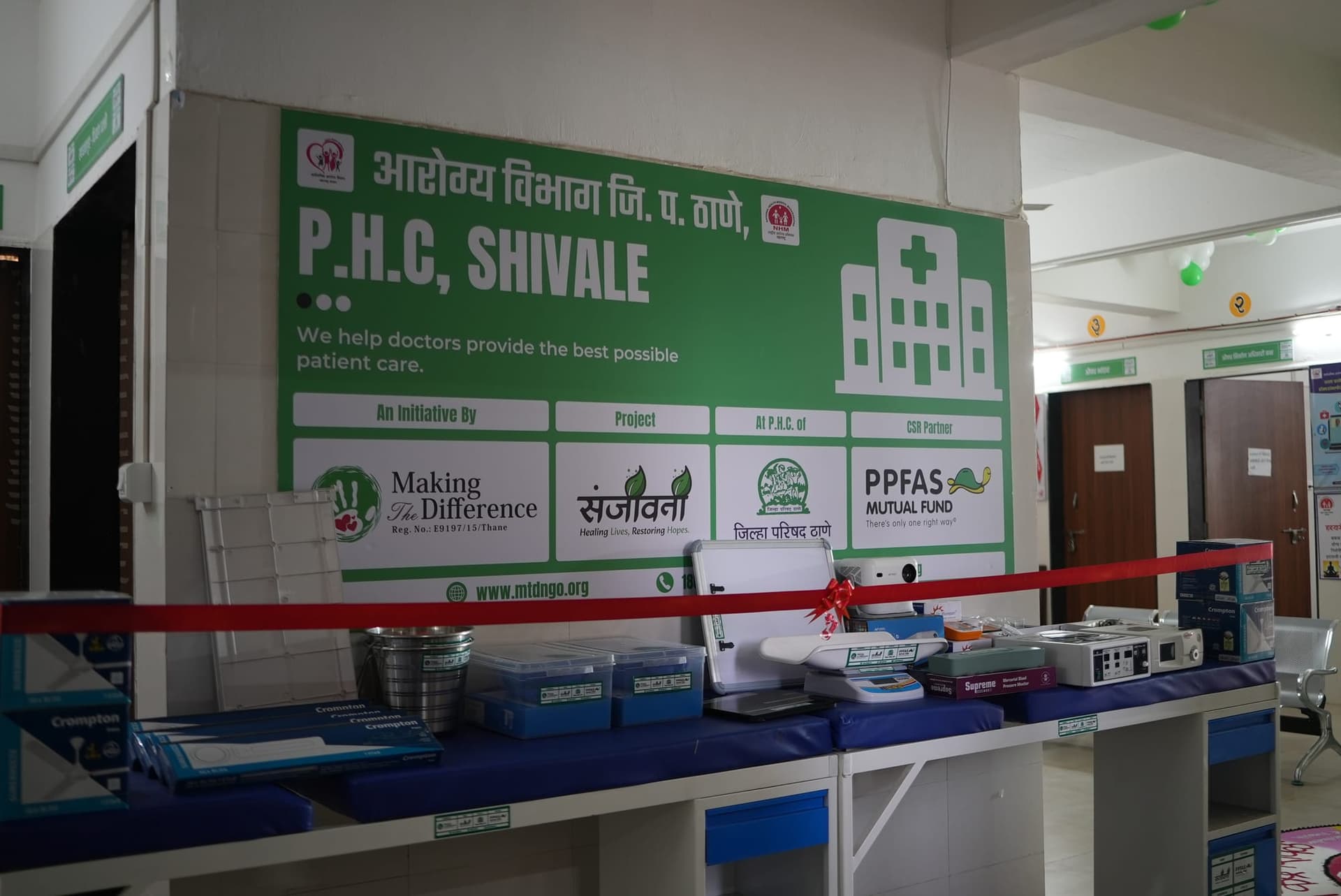 A Sanjeevani health camp in progress