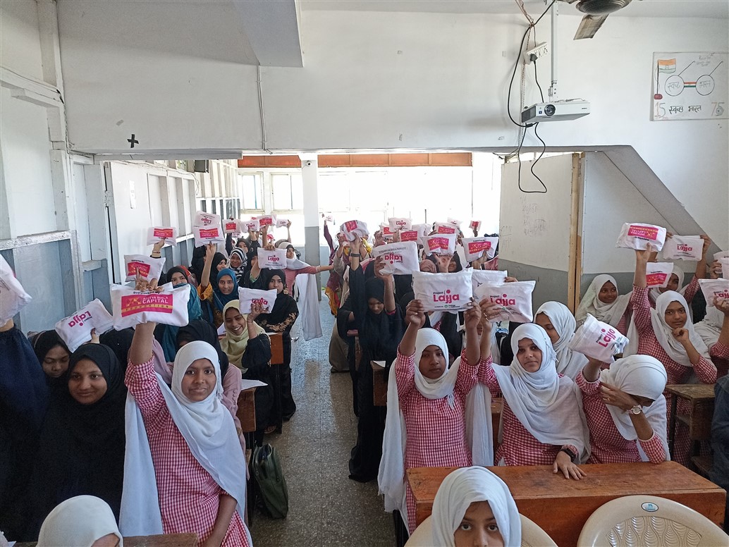 Menstrual_education, awareness-session, period stigma, sanitary pads, clothe pad , session on menstrual hygiene,  pads distribution, educating young girls and under privileged women, educate india, women empowerment,  educate india about menstrual hygiene