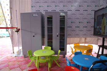 chairs and cupboards