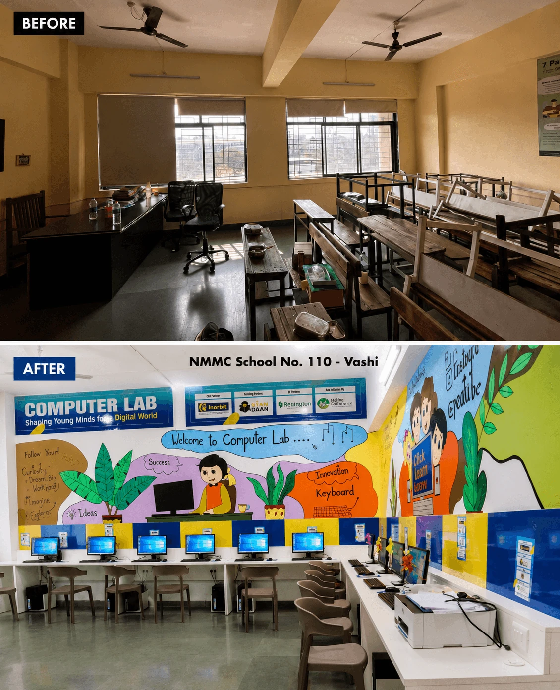Gyandaan transforming a school's learning environment